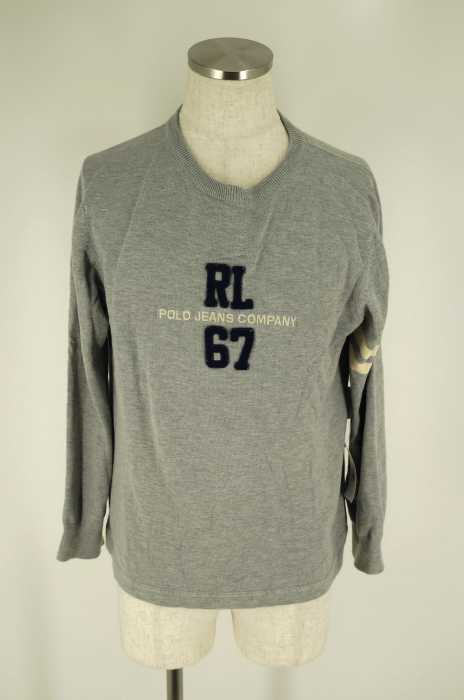 POLO JEANS COMPANY RALPH LAUREN （ポロジーンズカンパニーラルフローレン） アクリル混コットンニットセーター メンズ トップス