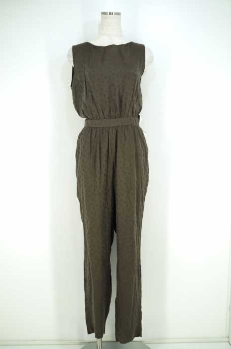 allureville （アルアバイル） 総柄シルク混オールインワン レディース パンツ