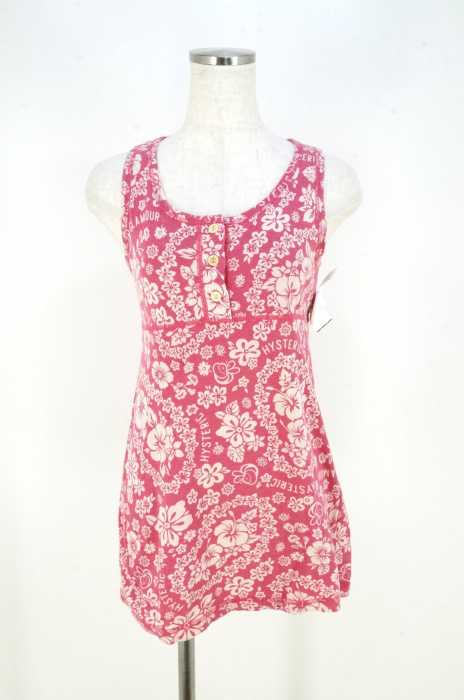 HYSTERIC GLAMOUR （ヒステリックグラマー） 花柄ノースリーブトップス レディース トップス