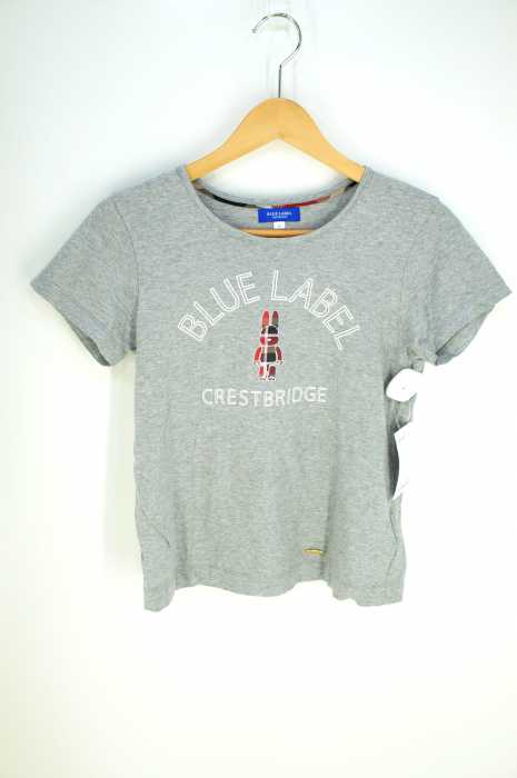 BLUE LABEL CRESTBRIDGE （ブルーレーベルクレストブリッジ） プリントロゴカットソー レディース トップス