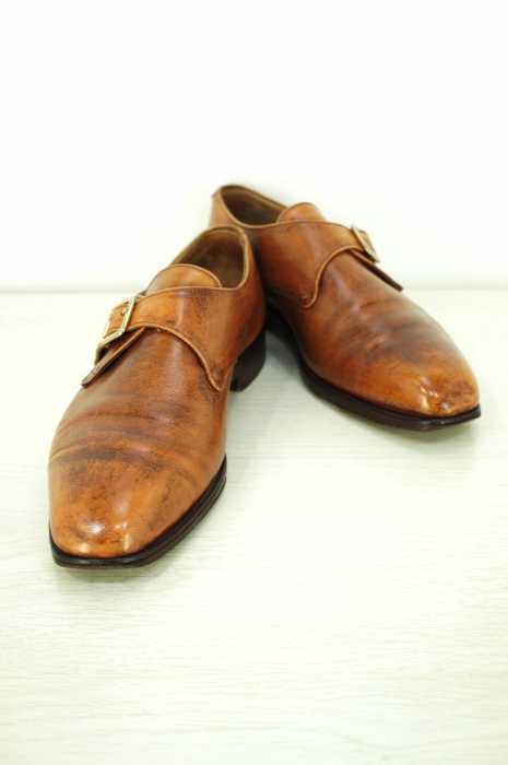 Tricker's（トリッカーズ） mayfair メイフェア モンクストラップドレスシューズ ビジネスシューズ スクエアトゥ メンズ シューズ