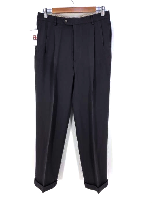 ERMENEGILDO ZEGNA（エルメネジルドゼニア） 2タックワイドスラックス メンズ パンツ