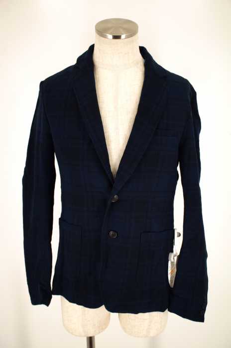SAKASA (サカサ) 14AW　ドビーチェック2Bテーラードジャケット メンズ アウター