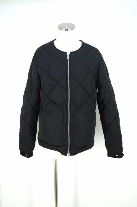 AZUL by moussy (アズールバイマウジー) 中綿ノーカラージャケット メンズ アウター
