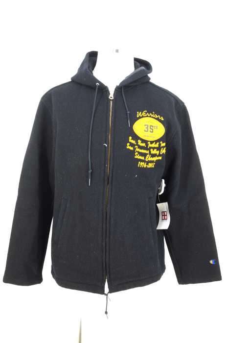 Champion チャンピオン Beams 別注 ランタグ復刻 ジップアップウールパーカー メンズ アウター ブランド古着買取販売バズストア