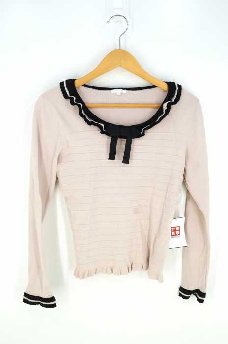 TO BE CHIC(トゥービーシック) リボンニット レディース トップス