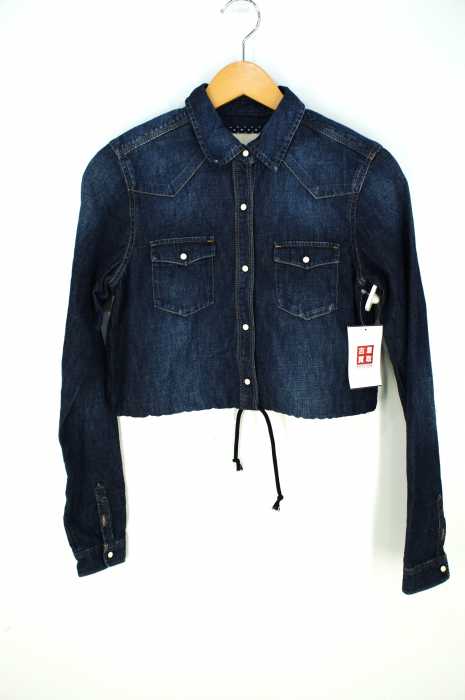 MAISON SCOTCH （メゾンスコッチ） クロップド　ドローコード レディース トップス