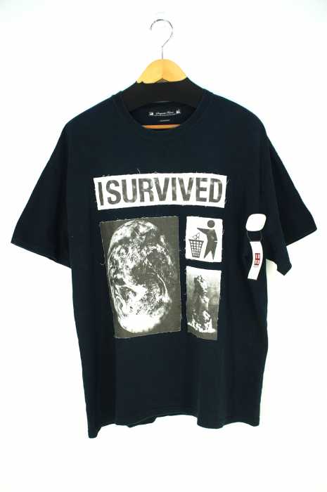 SASQUATCHfabrix. （サスクワァッチファブリックス） I SURVIVED パッチワーク メンズ トップス