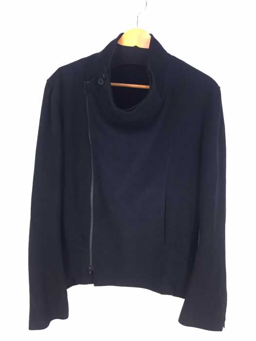 Ann DEMEULEMEESTER(アンドゥムルメステール) ウールライダースジャケット メンズ アウター