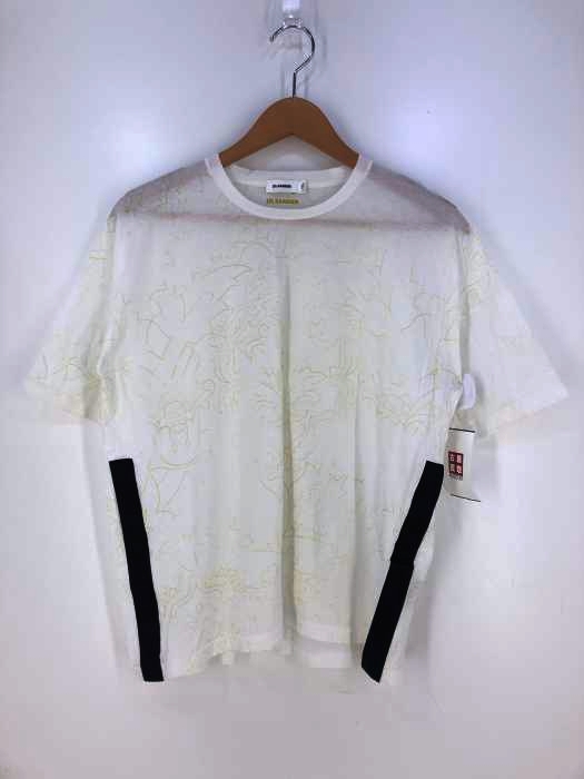 JIL SANDER(ジルサンダー) 総柄サイドラインカットソー レディース トップス