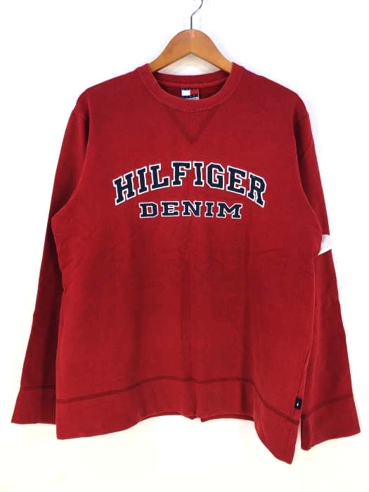 tommy jeans（トミージーンズ） ブランドロゴワッペン メンズ トップス