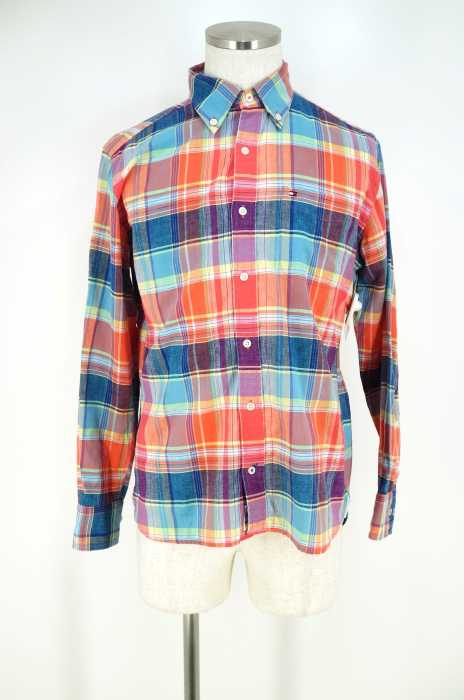 TOMMY HILFIGER （トミーヒルフィガー） チェック柄ボタンダウンシャツ メンズ トップス