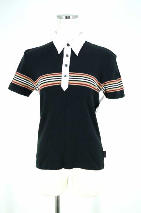 BURBERRY BLACK LABEL (バーバリーブラックレーベル) 半袖ポロシャツ レディース トップス