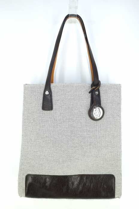 DAKS（ダックス） キャンバス レザー切替 メンズ バッグ