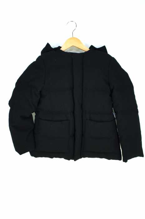tricot COMME des GARCONS （トリココムデギャルソン） Ad2013 ツイードダウンジャケット ノーカラー レディース アウター