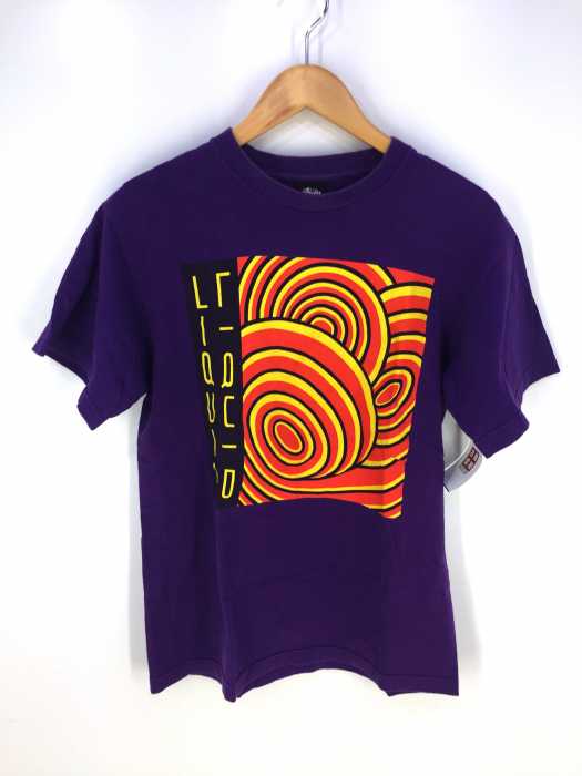 STUSSY × Liquid Liquid（ステューシー リキッドリキッド） プリントT 