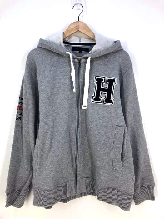 TOMMY HILFIGER(トミーヒルフィガー) ジップアップ ワッペン メンズ トップス