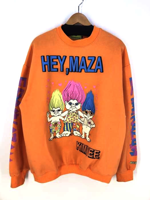 KTT×MAZAKIMYEE(フルギ) オーバーサイズプリントトレーナー メンズ トップス