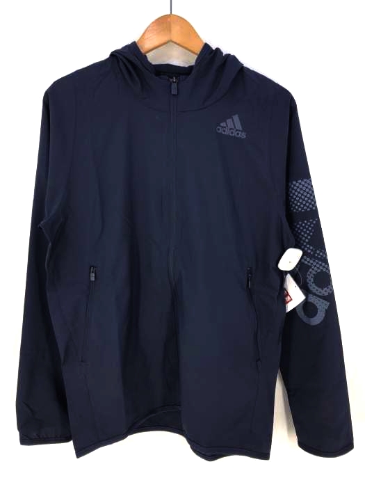 adidas（アディダス） ビックロゴ ウーブンフーディージャケット メンズ アウター