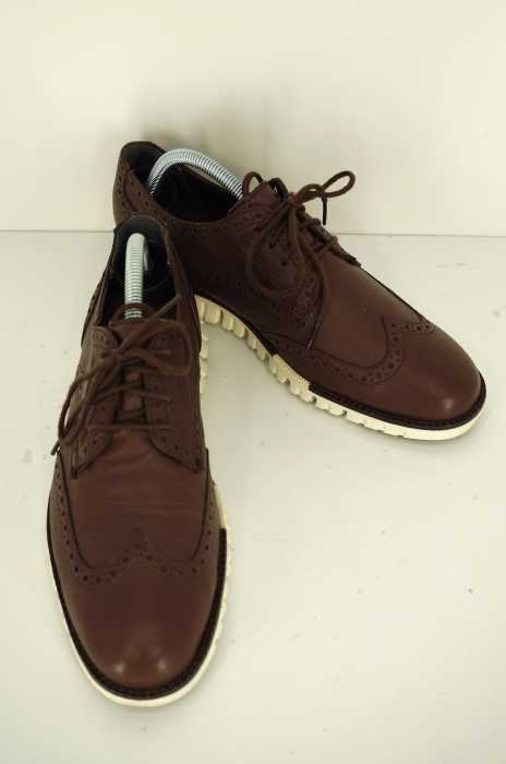 COLE HAAN （コールハーン） ZEROGRANDウイングチップレースアップシューズ メンズ シューズ