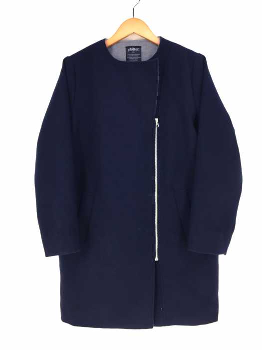 Philter フィルター ノーカラーコート レディース アウター ブランド古着買取販売バズストア