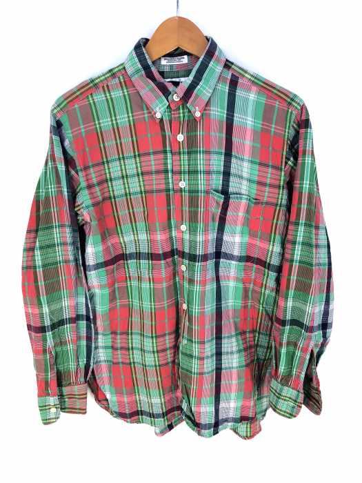 Engineered Garments(エンジニアードガーメンツ) 19th BD shirt マドラスチェック メンズ トップス