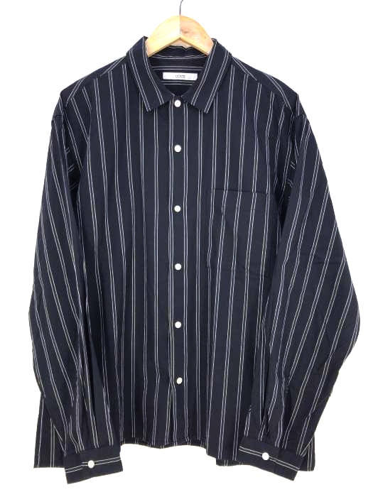 JOURNAL STANDARD relume（ジャーナルスタンダードレリューム） ホリゾンタイルカラーストライプシャツ メンズ トップス