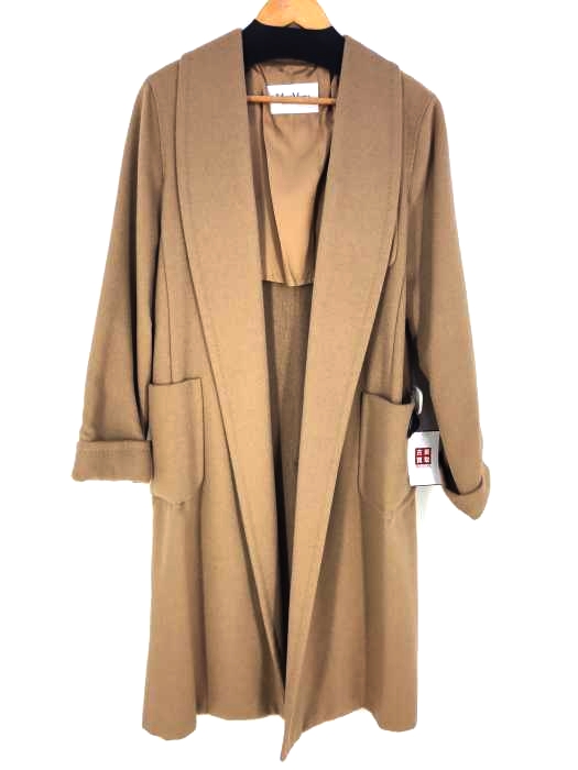 MAX MARA（マックスマーラ） ピュアキャメル ラップコート 白タグ レディース アウター