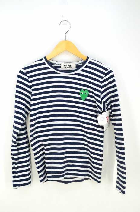 PLAY COMME des GARCONS（プレイコムデギャルソン） ハートロゴ ロングスリーブカットソー レディース トップス