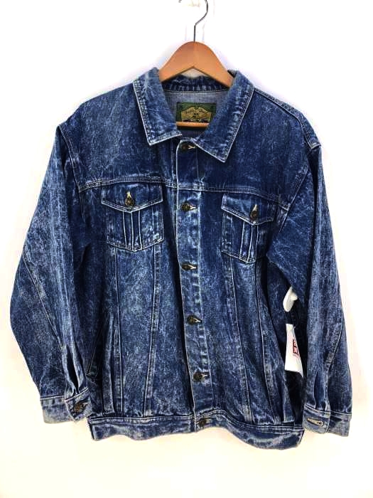 USED古着（ユーズドフルギ） washed denim jacket メンズ アウター