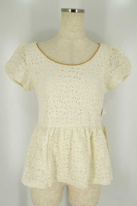 Rope' Picnic（ロペピクニック） レースデザインカットソー レディース トップス