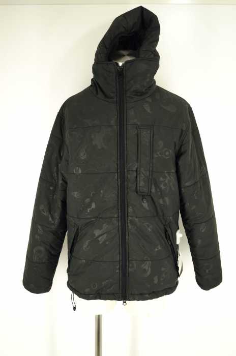STUSSY （ステューシー） 総柄中綿ジャケット メンズ アウター