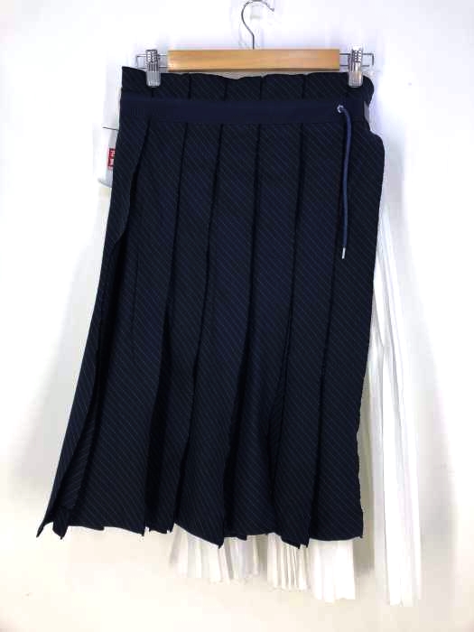Sacai（サカイ） ドッキングアコーディオンプリーツスカート レディース スカート
