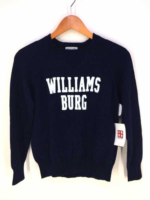 INDIGOS（インディゴス） WILLIAMS BURG プリントガゼット付きセーター レディース トップス