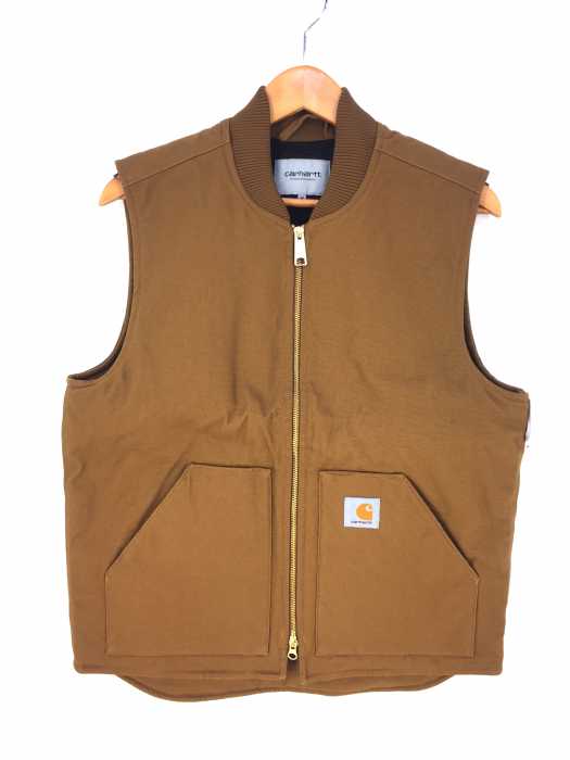 Carhartt WIP（カーハートワークインプログレス） ダックジップアップベスト メンズ アウター