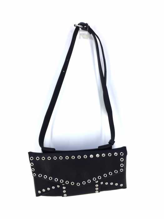 ZARA trafaluc(ザラトラファルック) スタッズ フェイクレザー ウエストバッグ ベルトバッグ レディース バッグ