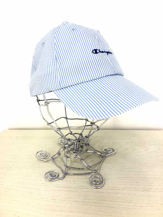 Champion（チャンピオン） シアサッカー ロゴ刺繍 6パネル メンズ 帽子