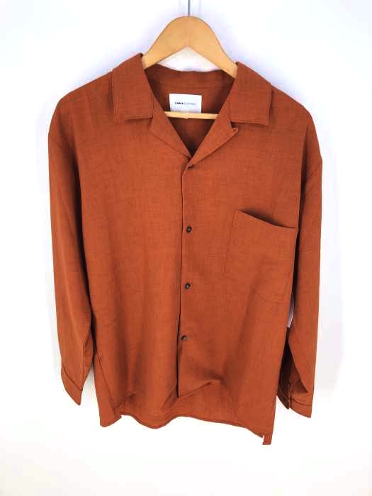 EMMA CLOTHES(エマクローズ) バンドカラー開襟シャツ メンズ トップス
