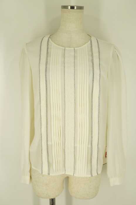 LAURA ASHLEY （ローラアシュレイ） シフォンプリーツブラウス レディース トップス