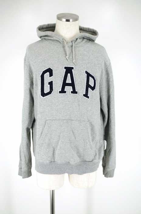 Gap (ギャップ) ロゴプルオーバーパーカー メンズ トップス