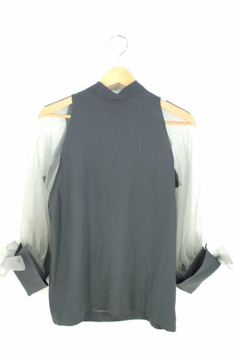 ts EVANCE（エバンス） シースルーブラウス レディース トップス