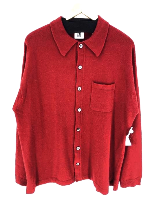 Gap(ギャップ) ニットシャツカーディガン OLD メンズ トップス