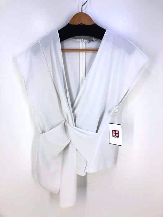 ZARA(ザラ) Vネックブラウス レディース トップス