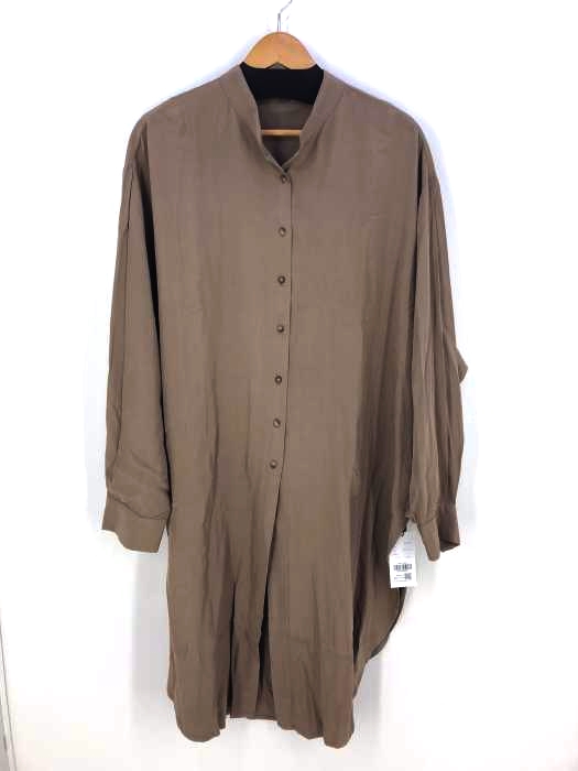SELECT MOCA（セレクトモカ） STAND COLLAR LONG SHIRT GOWN レディース ワンピース
