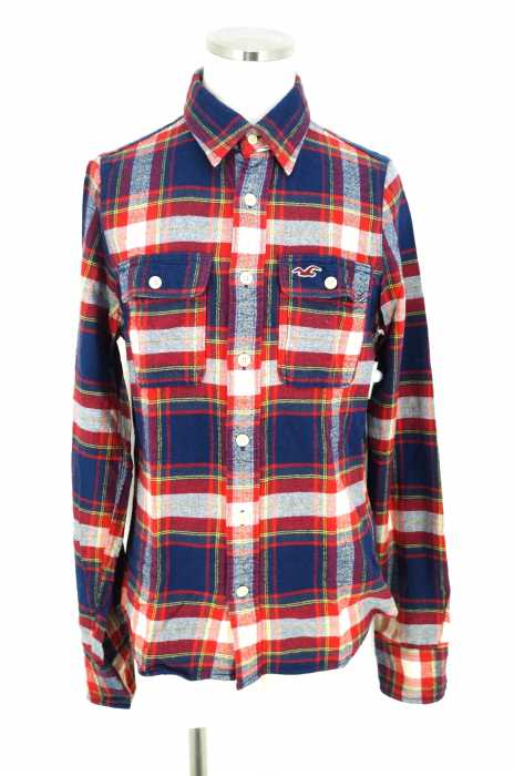 Hollister （ホリスター） チェック柄ボタンシャツ メンズ トップス