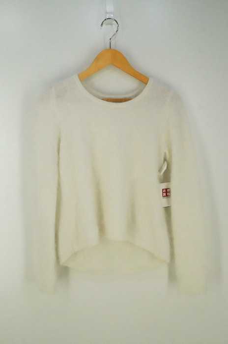 To b. by agnes b. （トゥービーバイアニエスベー） アンゴラ混 クルーネックニット レディース トップス