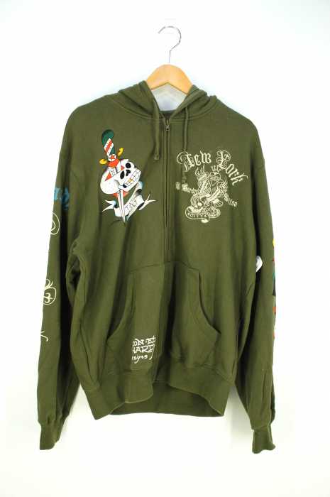 Ed Hardy（エドハーディー） プリント　刺繍 メンズ トップス