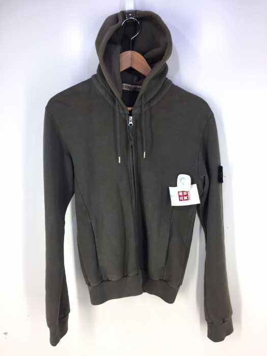 STONE ISLAND （ストーンアイランド） 腕章付きジップパーカー メンズ トップス