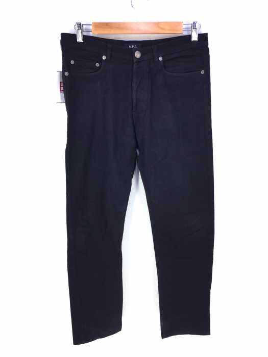 A.P.C. （アーペーセー） 4Pボタンフライブラックデニム メンズ パンツ