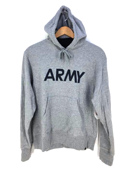 ALPHA INDUSTRIES（アルファインダストリーズ） ARMY プリント　プルオーバーパーカー メンズ トップス